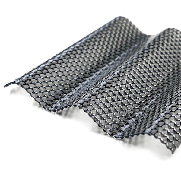 Polycarbonat Wellplatten 2,8 hagelsicher Sinus Wabe garantiert graphit mm Diamond - 76/18 MARLON® CS