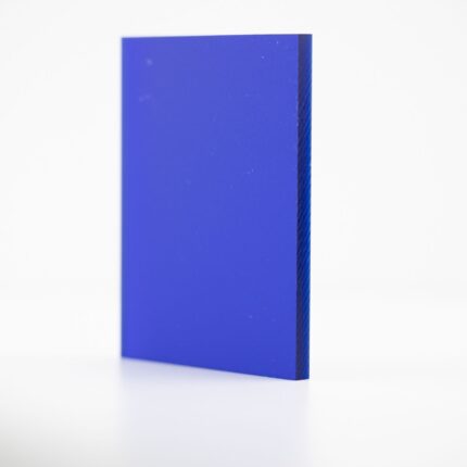 Acrylglas GS beidseitig satiniert 6mm | blau-Sky Blue