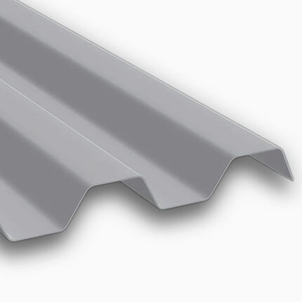 PVC Trapezplatten 1,1 mm grau glatt - RENOLIT ONDEX SOLLUX® 70/18 Trapez Lichtplatten