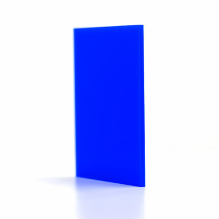 Acrylglas GS blau 4316 | 64% Lichtdurchlässigkeit | transparent (Muster)