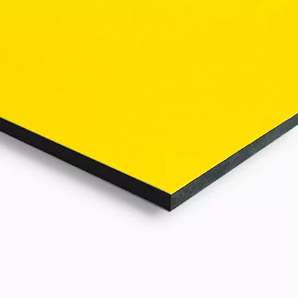 Aluverbundplatten ALUCOM® gelb | 3 mm ~Ral 1023