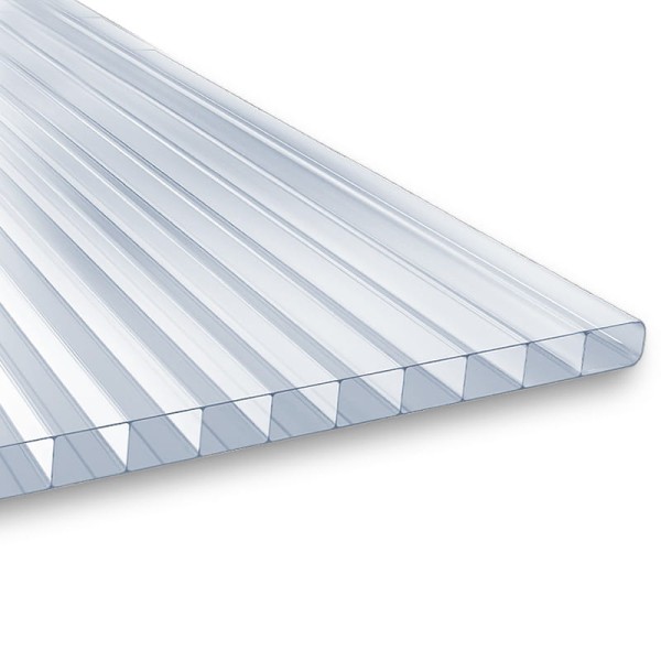 Doppelstegplatten 4 mm klar farblos Polycarbonat - MARLON® ST Longlife