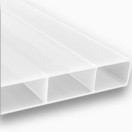 Doppelstegplatten 16 mm weiss opal Acrylglas - HIGHLUX® SDP 16/32 (Plexiglas® Rohmasse) (Muster)