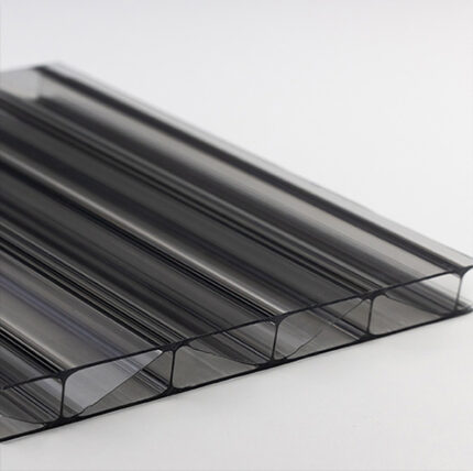 Doppelstegplatten 16 mm Graphit GARANTIERT HAGELSICHER Polycarbonat – Marlon® ST Premium Longlife